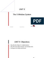 Unit09 (The X Windows System)