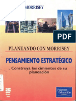 Pensamiento Estrategico, de Morrisey (1996)