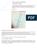 Deviated Holes Theory