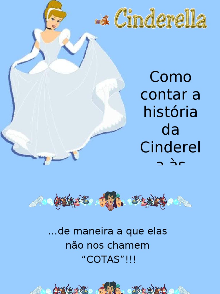 Como Contar A História Da Cinderela | PDF