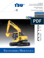 Escavadeira - Komatsu PC138US-8