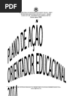 Plano de Ação Orientação Educacional 2014