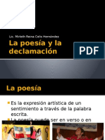 La Poesía y La Declamación