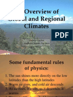 Global and Regional Climates
