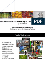 Fortaleciminto Estrategias Comercio Exterior y Turismo - Ministro Martin Perez