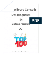 Meilleurs Conseils Blogueurs Entrepreneurs Top 100 PDF