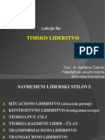 Lekcija 8a Savremeni liderski stilovi III Timsko (1).ppt
