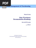 White Paper - Data Warehouse Documentation Roadmap