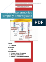 Movimiento Armónico Simple y Amortiguado