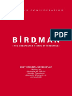 Birdman Screenplay
