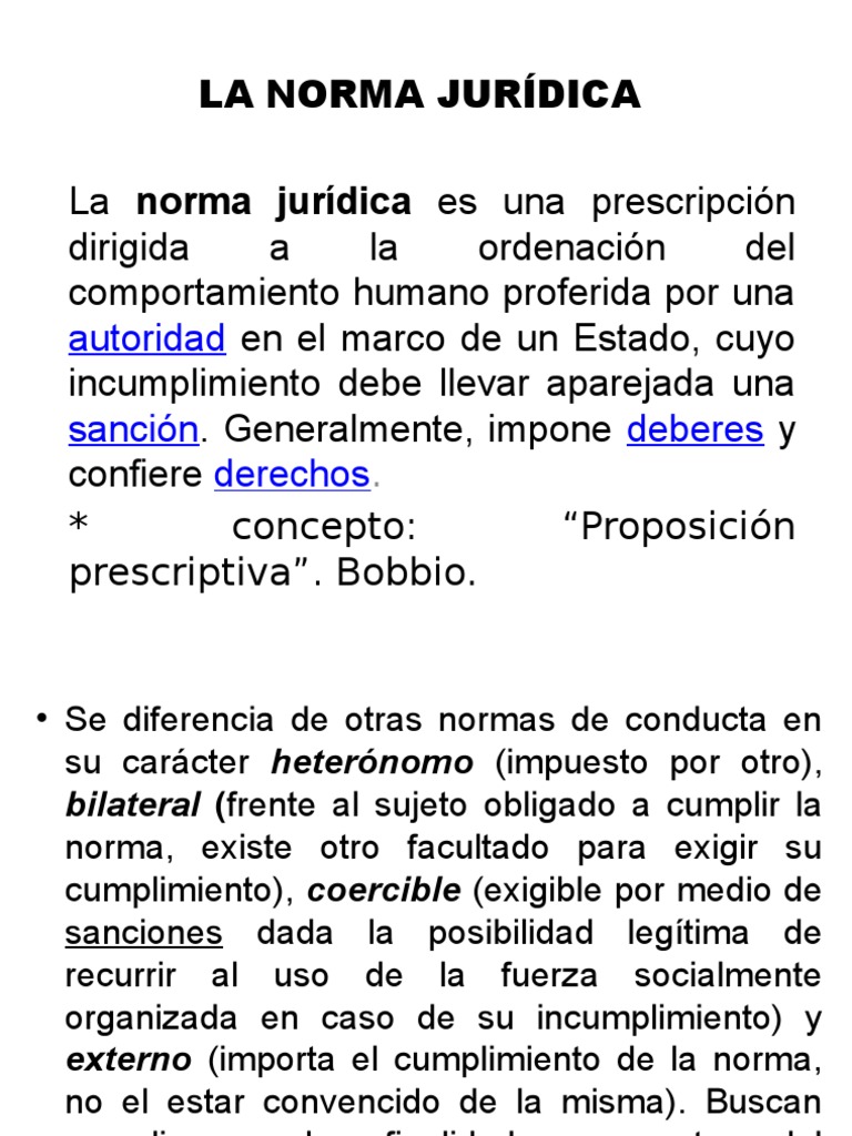 Clasificación de Las Normas Jurídicas Legislación Justicia