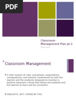 Classroom Management Plan Pollitt