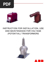 ABB TPU 4x.xx Indoor Current Transformers | PDF | Transformer ...