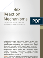 Complex Reaction Mechanisms