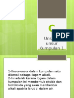 Unsur Unsur Kumpulan 1