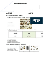 Evaluacion de Los Vertebrados