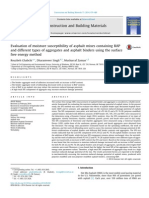 Evaluation of Moisture Susceptibility of Asphalt Mixes Containing RAP and Different Types of Aggregates and Asphalt Binders Using The Surface Free Energy Method