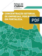 Concentração Setorial de Empresas, Por Bairro Em Fortaleza