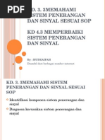 Download Sistem penerangan dan singyal sepeda motor by HudzaifahAlMarwan SN261207635 doc pdf