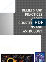 Beliefs and Practices About Constellations and Astrology