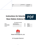 Instruction For Selecting GSM BTS Antenna Models-20021024-A-2.0