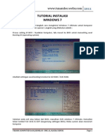 Belajar Instalasi Win 7