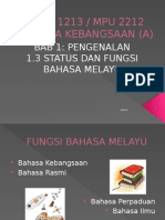 BAB 1-Status Dan Fungsi Bahasa Melayu