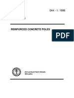 044-1 - 1996 - Reinforced Concrete Poles