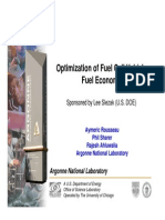 Optimization of Fuel Cell Vehicle Fuel Economy: Sponsored by Lee Slezak (U.S. DOE)