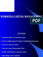 Fin - MGMT - Working Capital MGMT