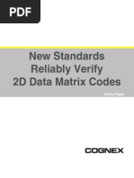 New Standards Reliably Verify 2D Data Matrix Codes