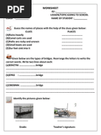 evs worksheet class i lesson 4 clothes