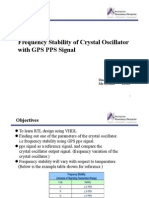 Frequency Stability of Crystal Oscillator - Presentation