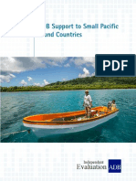 Corporate Evaluation Study: ADB Support To Pacific Small Island Countries