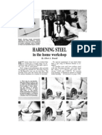 Popular Mechanics - Hardening of Steel