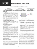 HARP Hard-Wired Routing Pattern FPGAs