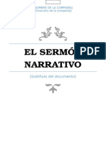 El Sermón Narrativo