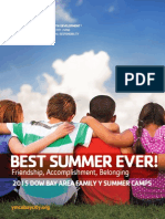 Dow Bay Area Family Y Summer Camp Guide 2015