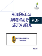 Medioambiente-Problemática Medioambiental Sector Metal
