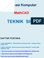 MathCAD untuk Teknik