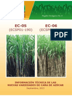 Plegable Variedades EC 05 y EC 06