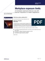 EH40/2005 Workplace Exposure Limits