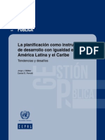 Planificacion Como Instrumento de desarrollo-CEPAL PDF