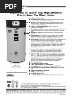 Bradford White Ef Series Spec Sheet