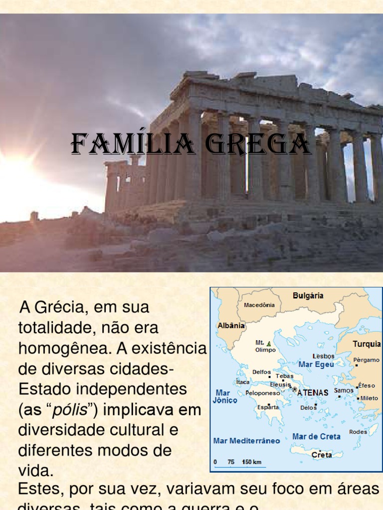 Família Grega | Grécia Antiga | Mitologia Grega
