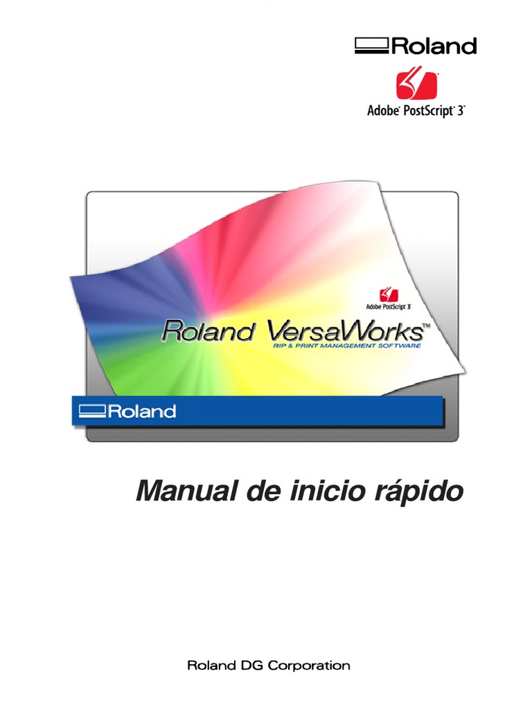 VersaWorks Web1 | PDF | Point and Click | Ventana (informática)