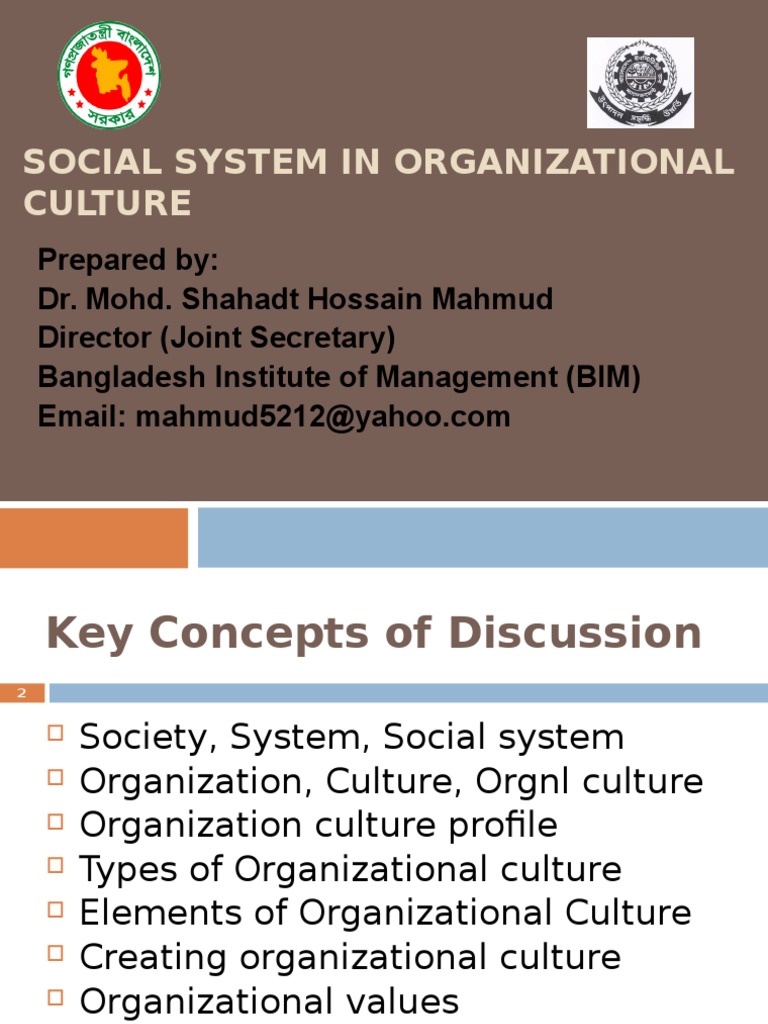 Understanding Organizational Culture Dynamics | PDF | Organizational ...