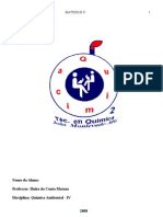 QUÍMICA AMBIENTAL III   MATOZO; H. C.