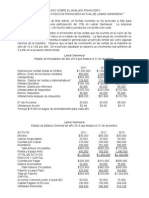 Caso Sobre El Analisis Financiero