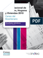 Argentina Censo 2012 Resultados Definitivos Tomo 2